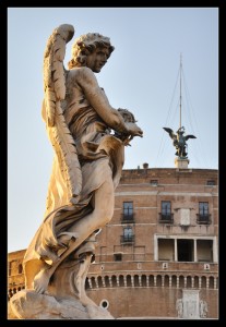 Angelo con la corona di Spine
