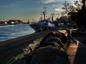 Tramonto sul Canale