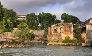 Ponte rotto (hdr)