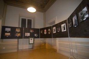 La sala con le foto premiate