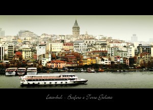 Istanbul_Bosforo e Torre Galata