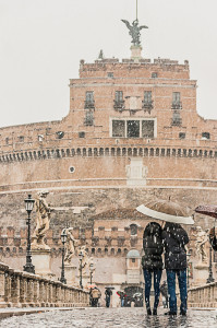 Fiocchi di Amore a castel s.angelo
