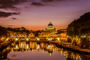 Roma Tramonto settembrino
