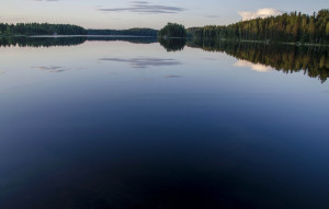 la quiete di un lago